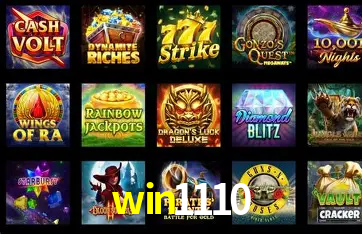 Descubra a Magia dos Jogos de Arcade no win1110